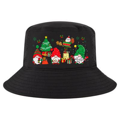 Cute Gnomes Christmas Santa Claus Gnome Xmas Family Matching Cool Comfort Performance Bucket Hat