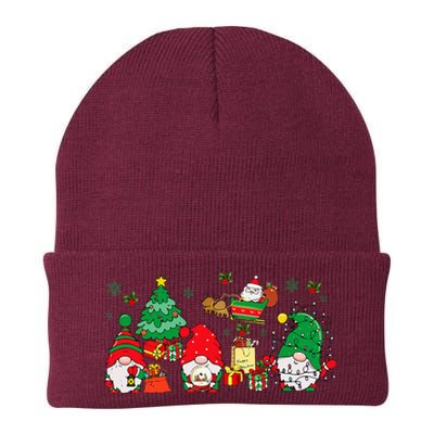 Cute Gnomes Christmas Santa Claus Gnome Xmas Family Matching Knit Cap Winter Beanie