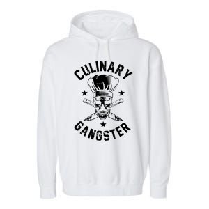 Culinary Gangster Cooking Best Cooking Chef Mom Dad Gift Garment-Dyed Fleece Hoodie