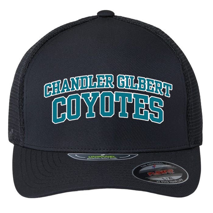 Chandler Gilbert Community College Coyotes Flexfit Unipanel Trucker Cap