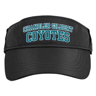 Chandler Gilbert Community College Coyotes Adult Drive Performance Visor