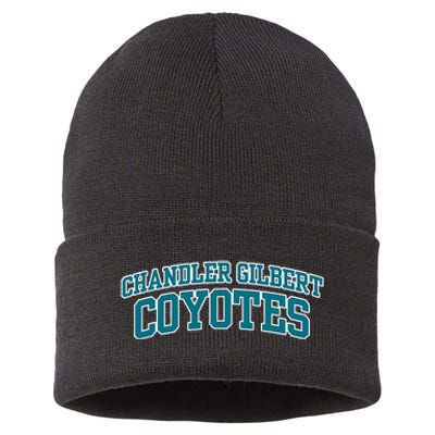 Chandler Gilbert Community College Coyotes Sustainable Knit Beanie