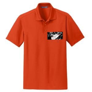 Crying Girl Dry Zone Grid Polo