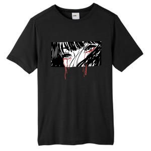 Crying Girl Tall Fusion ChromaSoft Performance T-Shirt