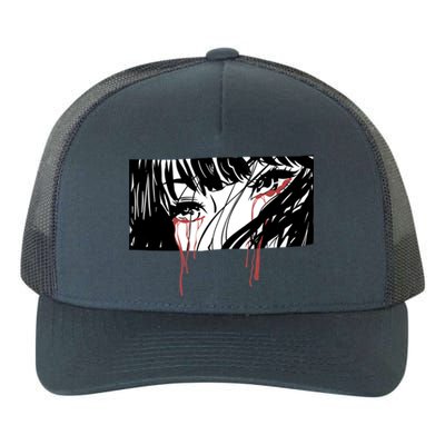 Crying Girl Yupoong Adult 5-Panel Trucker Hat