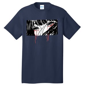 Crying Girl Tall T-Shirt