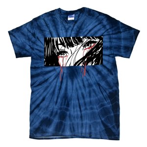 Crying Girl Tie-Dye T-Shirt