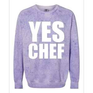 Chef Gift Colorblast Crewneck Sweatshirt