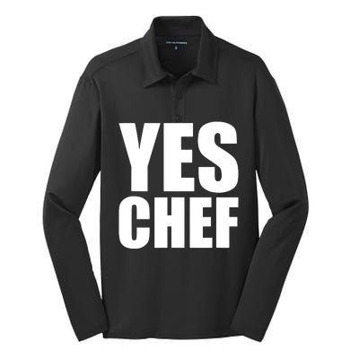 Chef Gift Silk Touch Performance Long Sleeve Polo