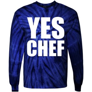 Chef Gift Tie-Dye Long Sleeve Shirt