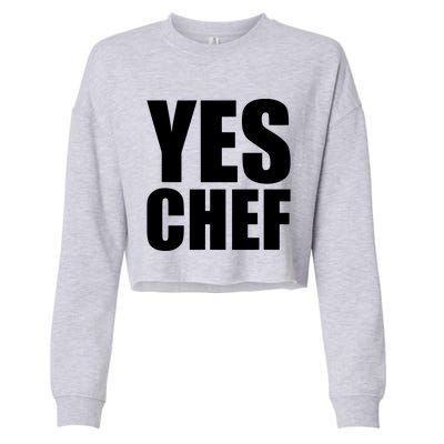 Chef Gift Cropped Pullover Crew