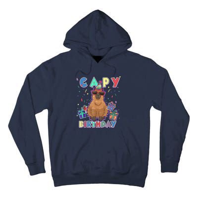 Capybara Gifts, Capy Birthday, Happy Birthday Capybara Tall Hoodie