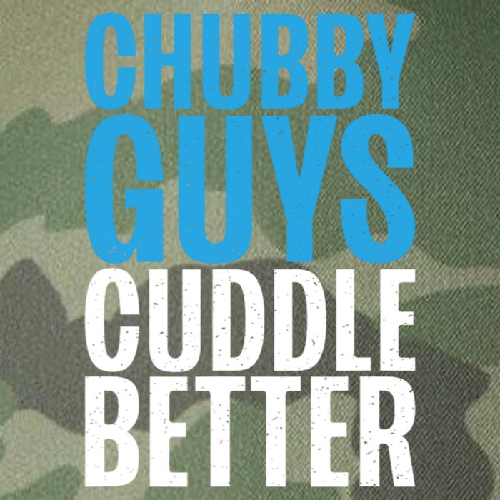 Chubby Guys Cuddle Better Funny Fat Legacy Tie Dye Trucker Hat