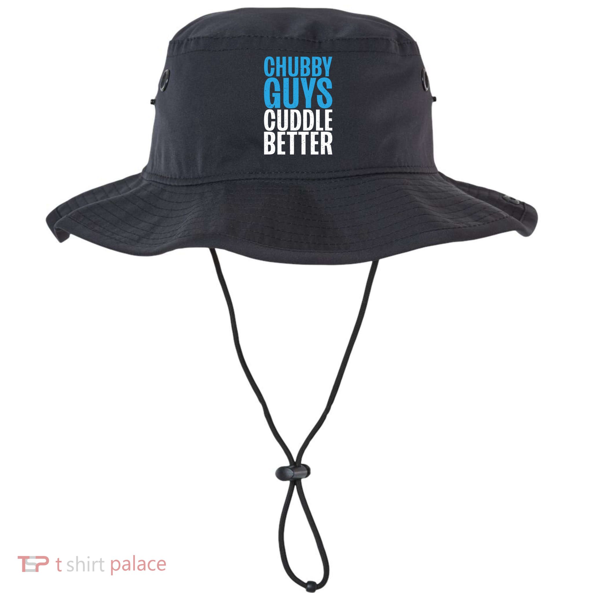 Chubby Guys Cuddle Better Funny Fat Bucket Hat