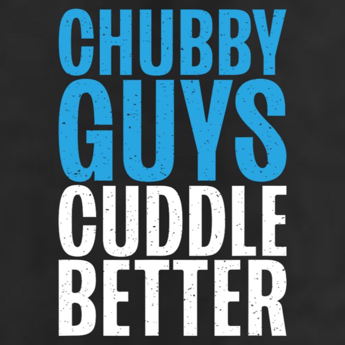 Chubby Guys Cuddle Better Funny Fat Microfiber Hand Towel