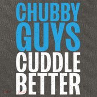 Chubby Guys Cuddle Better Funny Fat Cotton Canvas Backpack