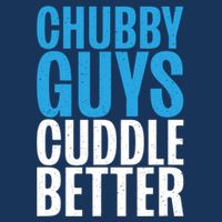 Chubby Guys Cuddle Better Funny Fat Infant Baby Jersey Bodysuit