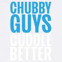 Chubby Guys Cuddle Better Funny Fat Garment-Dyed Sweatshirt