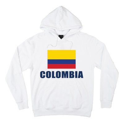 Colombia Gift Columbian Flag Pride Gift Hoodie