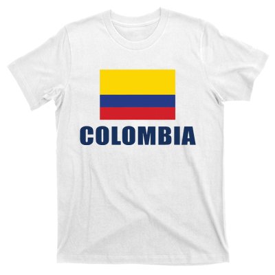 Colombia Gift Columbian Flag Pride Gift T-Shirt