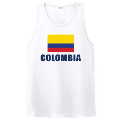 Colombia Gift Columbian Flag Pride Gift PosiCharge Competitor Tank