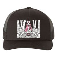 Creepy Gothic Chainsaw Bunny Goth Horror Darkness Yupoong Adult 5-Panel Trucker Hat