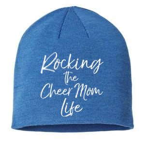 Cheerleading Gift Cheerleader Mom Rocking The Cheer Mom Life Gift Sustainable Beanie