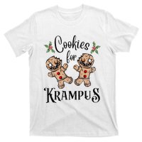 Creepy Gingerbread Cookies For Krampus Xmas Goth Holiday T-Shirt