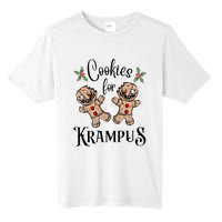 Creepy Gingerbread Cookies For Krampus Xmas Goth Holiday Tall Fusion ChromaSoft Performance T-Shirt