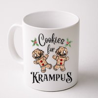 Creepy Gingerbread Cookies For Krampus Xmas Goth Holiday Mug