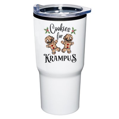 Creepy Gingerbread Cookies For Krampus Xmas Goth Holiday Tumbler