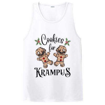 Creepy Gingerbread Cookies For Krampus Xmas Goth Holiday PosiCharge Competitor Tank