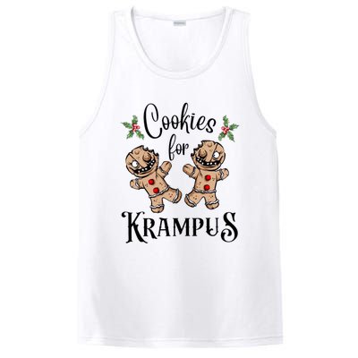 Creepy Gingerbread Cookies For Krampus Xmas Goth Holiday PosiCharge Competitor Tank