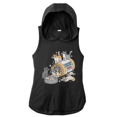 Cool Gift Ladies PosiCharge Tri-Blend Wicking Draft Hoodie Tank