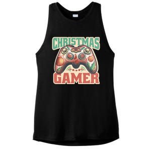 Christmas Gamer Ladies PosiCharge Tri-Blend Wicking Tank