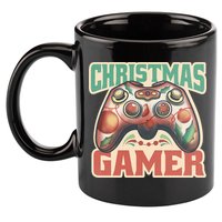 Christmas Gamer 11oz C Handle Ceramic Mug