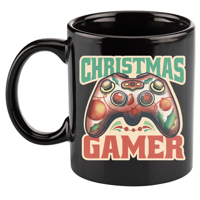 Christmas Gamer 11oz C Handle Ceramic Mug