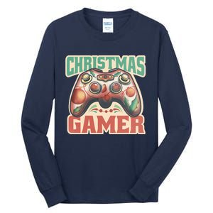 Christmas Gamer Tall Long Sleeve T-Shirt