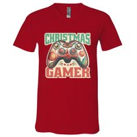 Christmas Gamer V-Neck T-Shirt