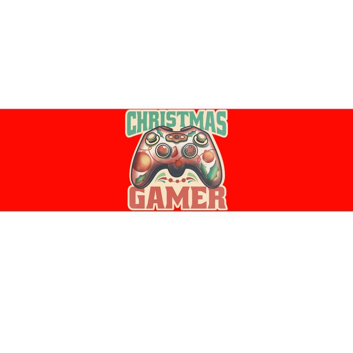 Christmas Gamer Bumper Sticker