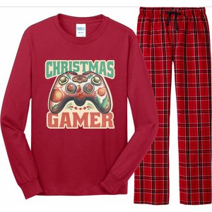 Christmas Gamer Long Sleeve Pajama Set