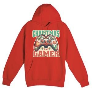 Christmas Gamer Premium Pullover Hoodie