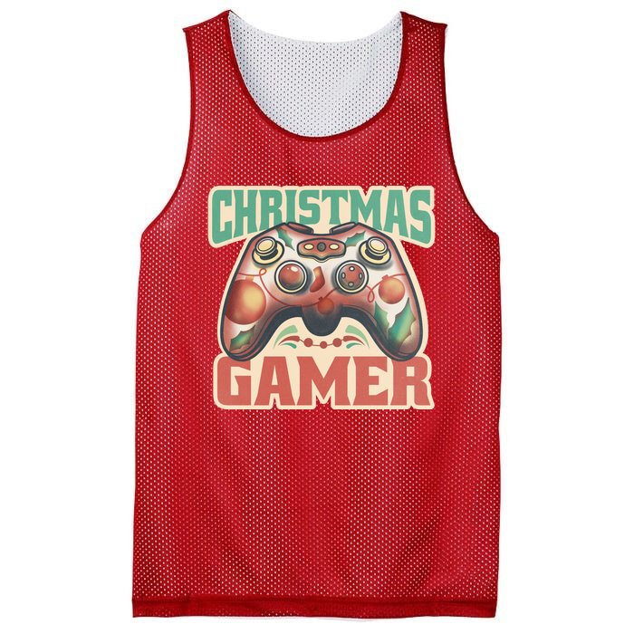 Christmas Gamer Mesh Reversible Basketball Jersey Tank