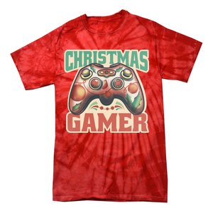 Christmas Gamer Tie-Dye T-Shirt