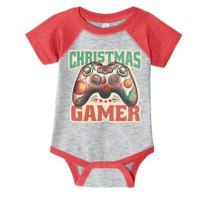 Christmas Gamer Infant Baby Jersey Bodysuit