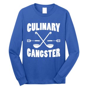 Culinary Gangster Cooking Best Cooking Chef Mom Dad Cute Gift Long Sleeve Shirt