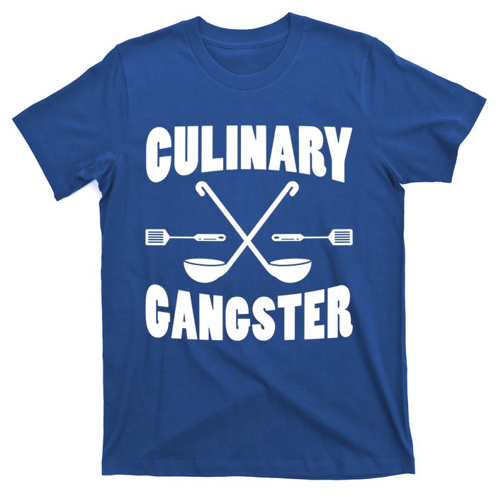 Culinary Gangster Cooking Best Cooking Chef Mom Dad Cute Gift T-Shirt