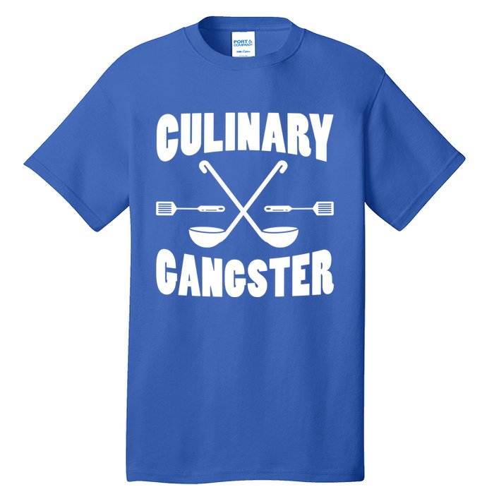 Culinary Gangster Cooking Best Cooking Chef Mom Dad Cute Gift Tall T-Shirt