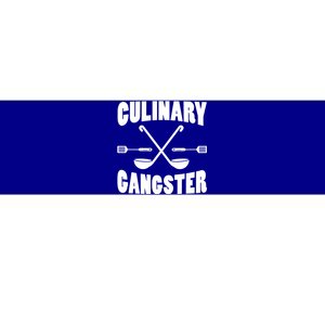 Culinary Gangster Cooking Best Cooking Chef Mom Dad Cute Gift Bumper Sticker