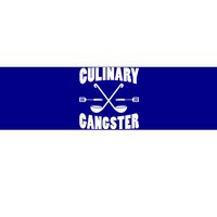 Culinary Gangster Cooking Best Cooking Chef Mom Dad Cute Gift Bumper Sticker